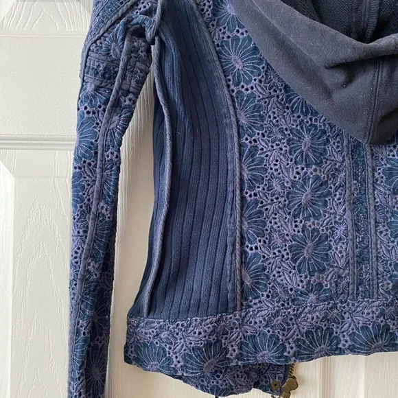 Free People Lace Cut Out Jacket - Picture 4 of 4